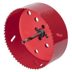 Image de Wolfcraft Scie cloche 112 mm Bi-Métal Rouge 5496000