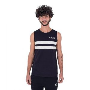 Hurley Oceancare Stripes D&eacute;bardeur noir