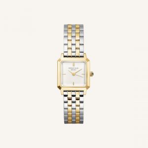 Rosefield Montre Femme Montres Boxelle - BWDSG-B03 Bracelet Acier Doré