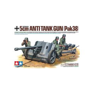 Tamiya Maquette German 5 cm Anti-Tank Gun (PaK 38) 1/35 - Maquette militaire - 35392