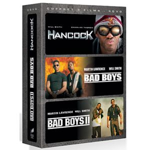 Coffret Will Smith - Hancock + Bad boys + Bad boys 2