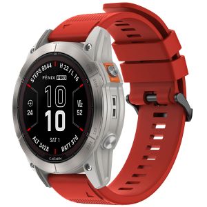 Imoshion Bracelet QuickFit en silicone Garmin Watch | 26 mm aansluiting - Rouge