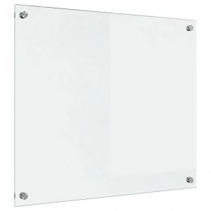 VidaXL Protection De Cuisine Transparent 70 X 60 X 0.8 Cm Verre Tremp&eacute;