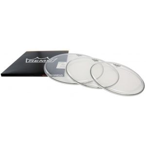 Image de Remo " Emperor Transparent ProPack (12", 13", 16") Set de peaux"