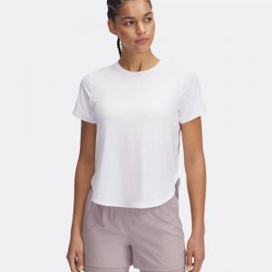 Under Armour Launch Elite Shortsleeve Maillot De Course Femmes - Blanc, Taille L