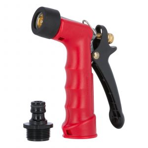 Kerbl Pistolet à pression gicleur laiton et tuyau Gilmour