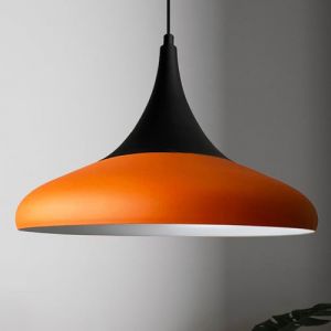 Paladin Lustre Simple Orange, Lampe Suspendue, Hôtel, Restaurant, Cuisine, Salon, Hall, Lustre Pour Jeunes, Modèles