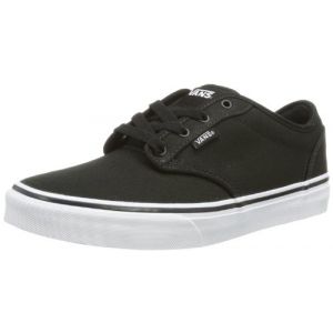 Image de Vans Atwood, Baskets mode mixte enfant Noir (Black/White), 36.5 EU