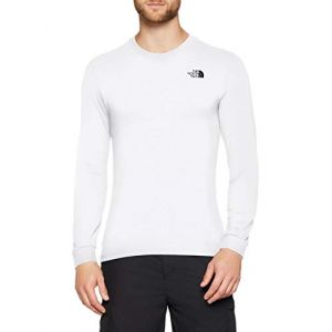 The North Face Simple Dome T-shirt manches longues Hommes blanc T. S