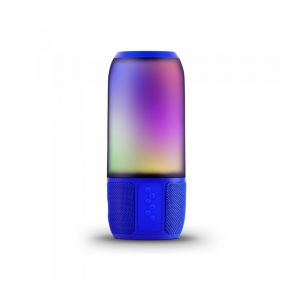 Image de V-TAC Enceinte Bluetooth avec &eacute;clairage RVB VT-7456 - 2x 3Watt - Bleu