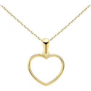 Pendentifs L'atelier D'azur Collier - Pendentif Or 18 Carats 750/000 Jaune - Coeur - Couleur Unique - Taille Dor&eacute;