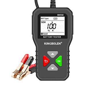 Testeur de Batterie - KINGBOLEN - BM550 - 6V 12V 24V - 100-2000 CCA - 2-200Ah