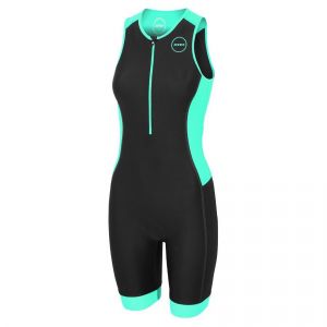 Image de Zone3 Aquaflo Plus - Femme - noir/turquoise S Combinaisons triathlon & Trifonctions