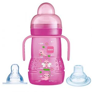 Mam Trainer+ 220 ml - Biberon et Tasse d'Apprentissage 2-en-1