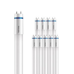 Philips Lot 10x LEDtube T8 MASTER (EM Mains) Ultra Output 14.7W 2500lm - 840 Blanc Froid | 120cm - Équivalent 36W