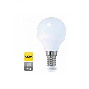 Ampoule Led Sphérique E14 6w Lumière Du Jour 4200k 560 Lm Cgc 2002365