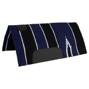 Tapis de selle pour cheval avec patch cuir Lakota Tappetino Navajo