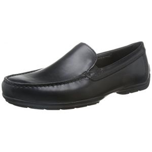 Image de Geox U Monet W 2fit A, Mocassins (Loafers) Homme, Noir (Black), 40 EU