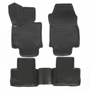 J&J AUTOMOTIVE Tapis De Sol En Caoutchouc 3D Exclusive Pour Toyota RAV 4 5 depuis 2019