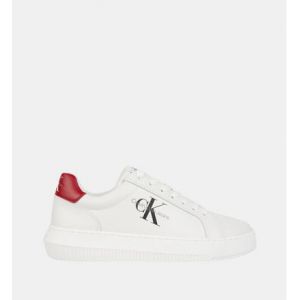 Calvin Klein Baskets basses monogramme Blanc - Couleur Blanc - Taille 44