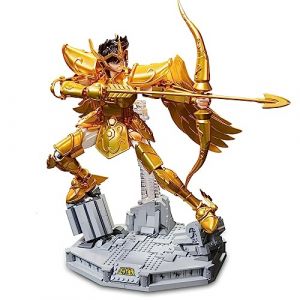 PANTASY Aioros Chevalier Sagittaire Set de construction 40 cm Chevaliers du Zodiaque