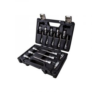Beta 923E-TX/C18 Lot de 18 clés à douille Torx pour vis avec Empreinte Torx(R) dans une boîte pratique et pratique en plastique, idéale pour l'entretien général, 009231018