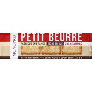 Monoprix Petit beurre - Le paquet de 24, 200g