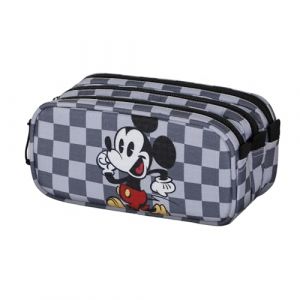 Mickey Mouse Move-Trousse Trick Fan 2.2, Gris, 23 x 11 cm