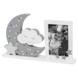Dooky Luxury Memory Box Triple Frame Printset cadre d&eacute;coratif avec &eacute;clairage LED Grey 1 pcs