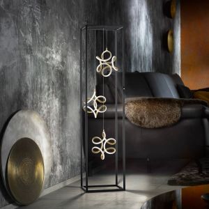 FISCHER & HONSEL Gesa Lampadaire LED avec variateur, 40425,