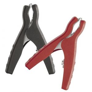 GYS Pinces de charge 60 A - XS (paire), Rouge et Noir