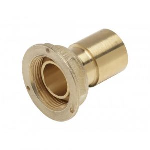 Favex Raccord sortie de compteur droit JPC sans oreille de fixation &Oslash;6/20 Cu22