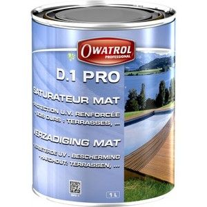 Owatrol Saturateur bois tropical D1 PRO - 1 Litre - Incolore