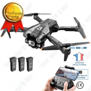 Image de Drone Pliant Td Avec Caméra 4k Hd, Évitement D'obstacle Et Flux Optique - Tech Discount-Autre