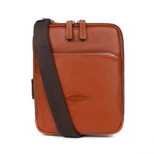 Hexagona Sacoche Cuir STUART Cognac Adele