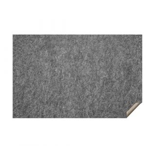 VEVOR sous-Tapis Antid&eacute;rapant, Coussin de Protection de Tapis, 153x244 cm, &Eacute;paisseur 6 mm, Double Surface, Feutre Polyester + Latex, Gris, Zone de Couverture de 3-4 ㎡, Coussin de Tapis pour Tous Sols