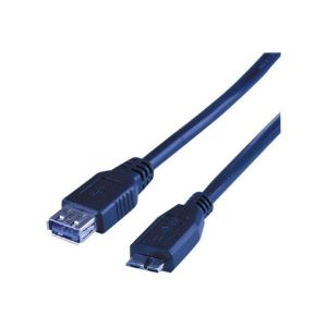 MCL Samar MC923AFHBO-1M - Câble USB 3 OTG type A femelle / micro B mâle - 1m