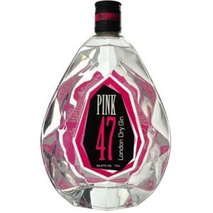 Image de Pink Gin 47 LONDON DRY - 70 cl - 47 °