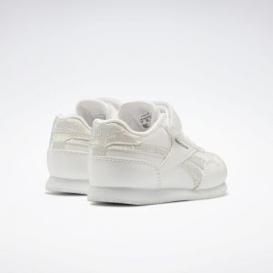 Reebok Baskets - Royal Cl Jog - Blanc Enfant 23.5