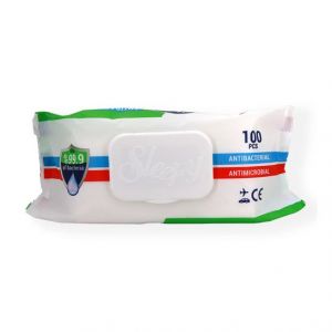 Sleepy Lingettes Antibact&eacute;riennes 100 Unit&eacute;s