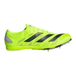 Adidas Adizero XCS Spikes - Vert Fluo, Noir, Pointure 37 1/3