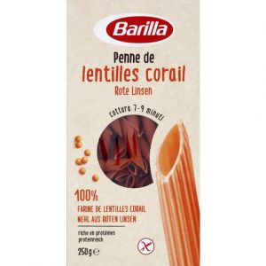 Image de Barilla Penne de lentilles corail 250 g