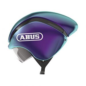Abus Casque de contre-la-montre GameChanger TT - casque de vélo aérodynamique avec des propriétés de ventilation optimales pour femmes et hommes - lila, taille L