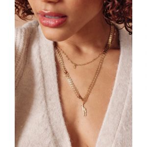 Collier kruger doré