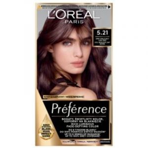 L'Or&eacute;al Coloration Pr&eacute;f&eacute;rence 5.21 Ch&acirc;tain Clair Iridescent Froid