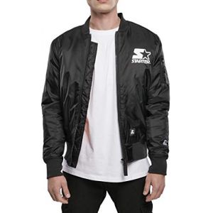 Image de Urban classics Veste Starter The Classic Bomber L noir