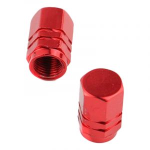 Brazoline Paire de bouchons de valve écrou moto