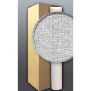 Edem Papier peint intiss&eacute; blanc &agrave; peindre texture 301-60 d&eacute;corative de tissu grossier jute | double 106 cm 4 x 26,50 m2