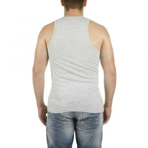 Image de Emporio Armani CC729-110828 Débardeur, Gris (Grigio Mélange), Large (Taille fabricant: L) Homme