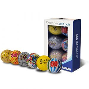 Image de Longridge Decades Lot de 6 balles de Golf Mixed